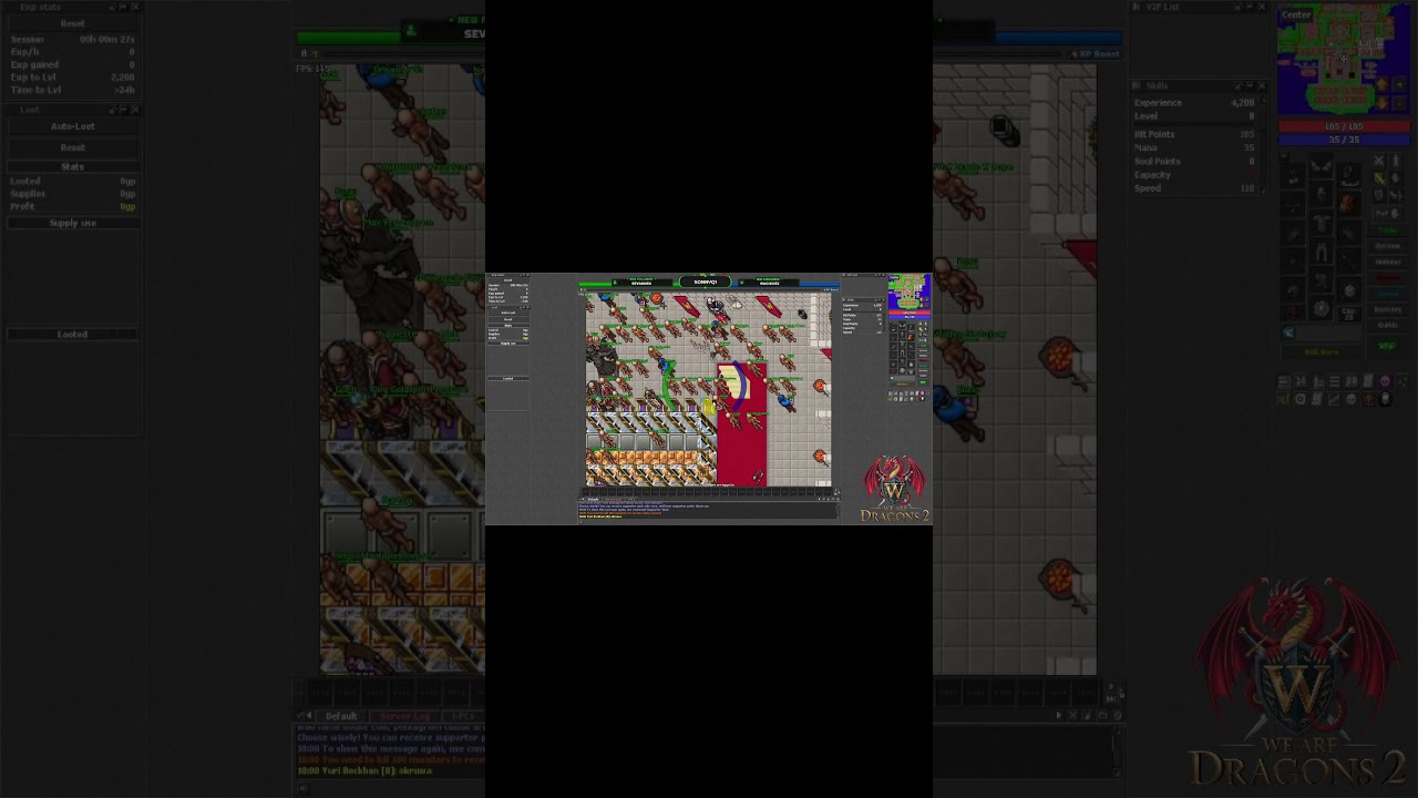 WAD2: Ciężki Start i Walka o Respy! ⚔️ Tibia Custom OTS Gameplay PL