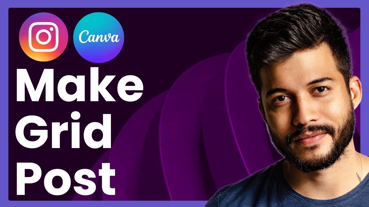 How To Make Instagram Grid Post In Canva (Easy Step-by-Step Tutorial)