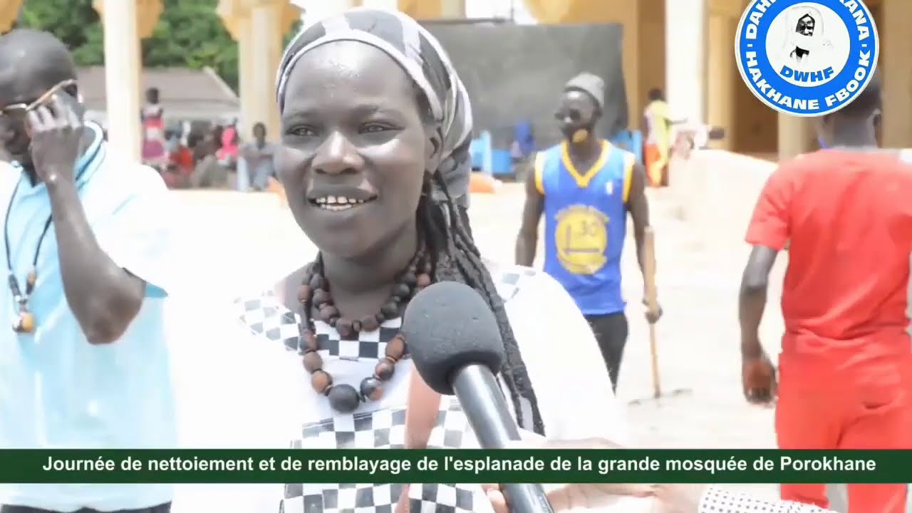 Nettoyage djiouma  l'esplanade Prokhane