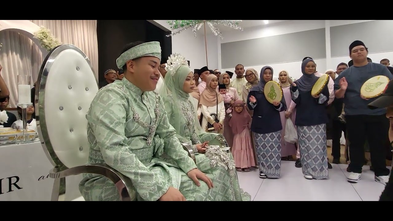 COCOS MALAY WEDDING, The Wedding Procession of Syakir and Sharlizah,1st June 2025
