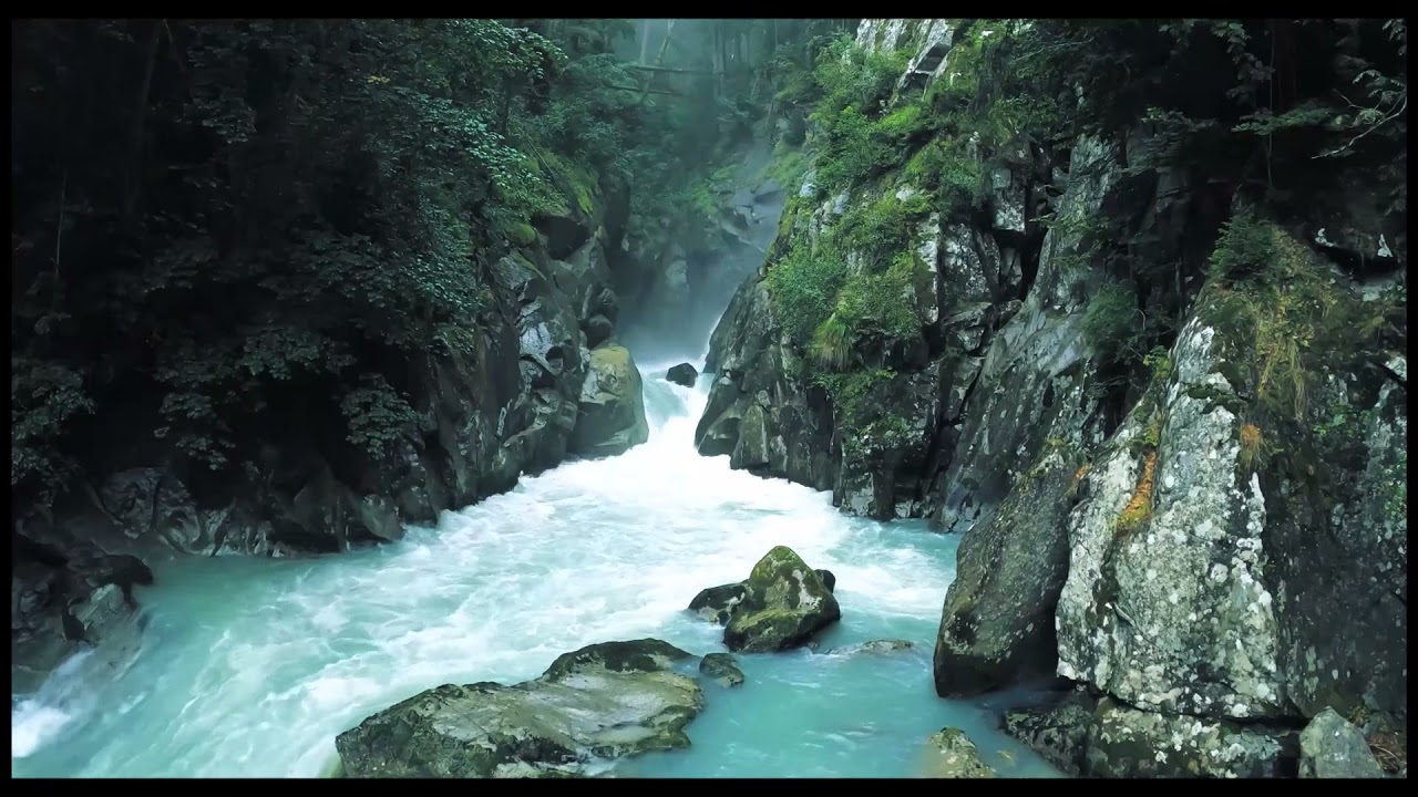 30 Minutes of a Waterfall Crashing Through a Canyon
