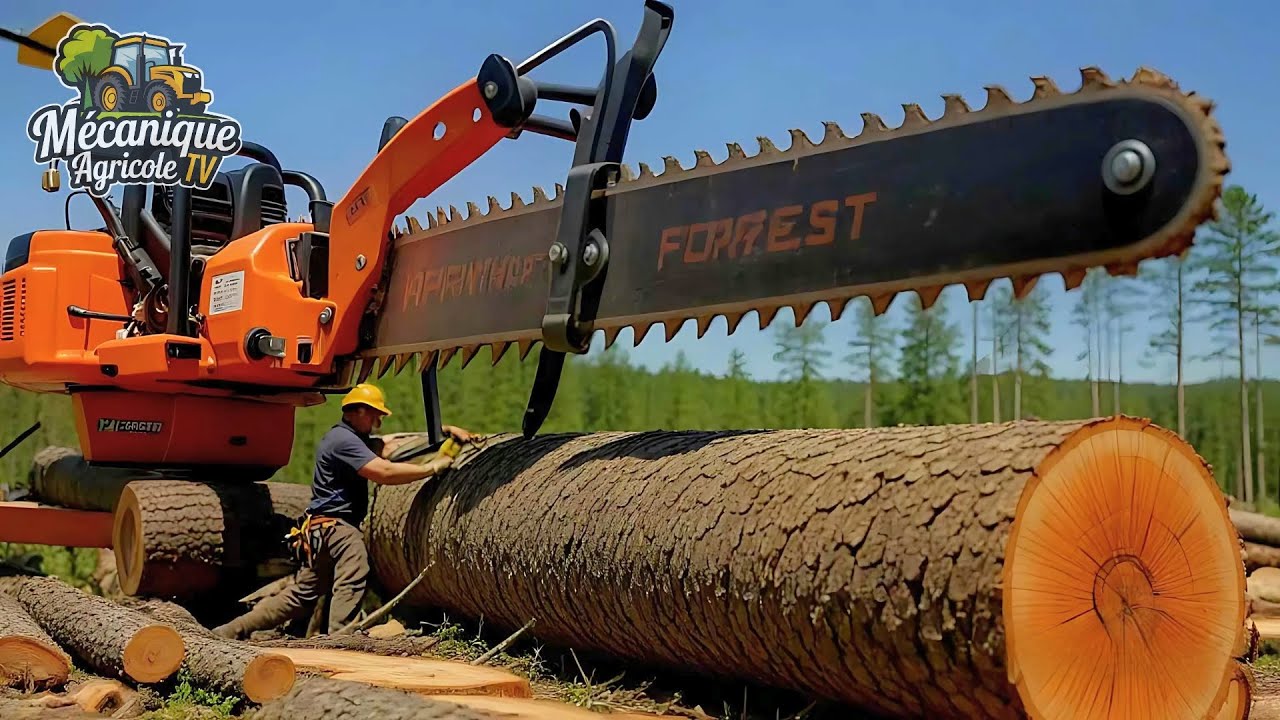 13 Machines Forestières Et De Transformation Du Bois Ultra Puissantes