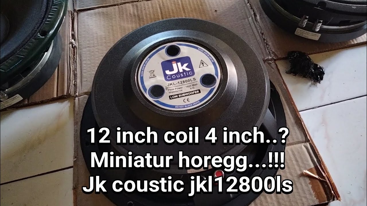 speaker 12 inch balap/jk coustic jkl12800ls/king of miniatur