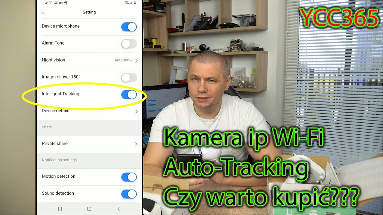 Kamera IP Wi-fi z funkcją podążania za ruchem-czy warto ją kupić? Ozikam.pl