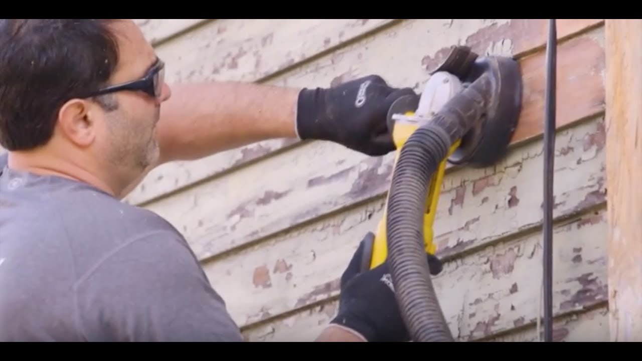 Wood, Decks, and Siding Tool Used on a House