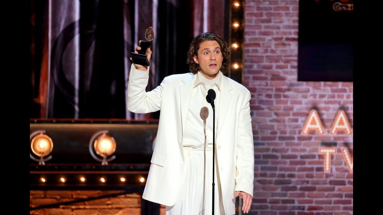 how did aaron tveit go from this