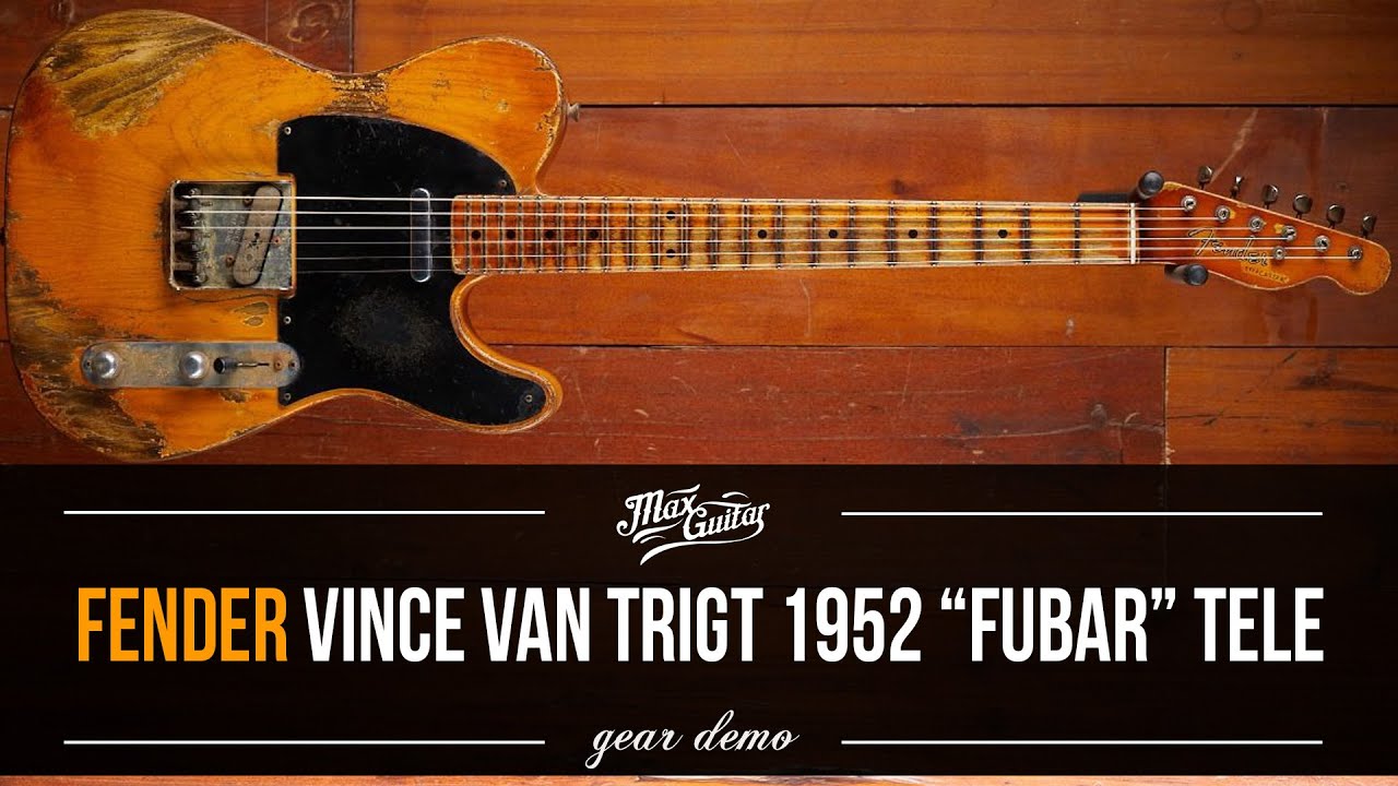 A MASTERBUILT DREAM! Fender CS Vince Van Trigt 1952 Telecaster!