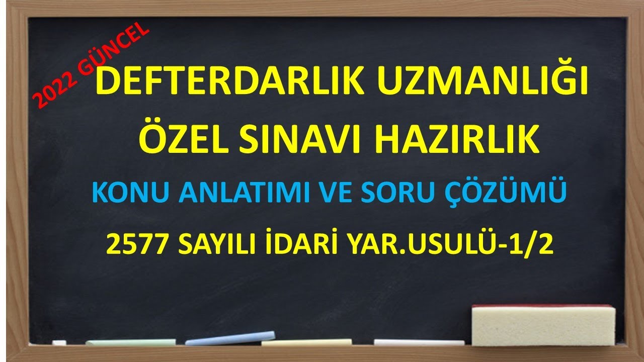 2577 SAYILI KANUN 1/2