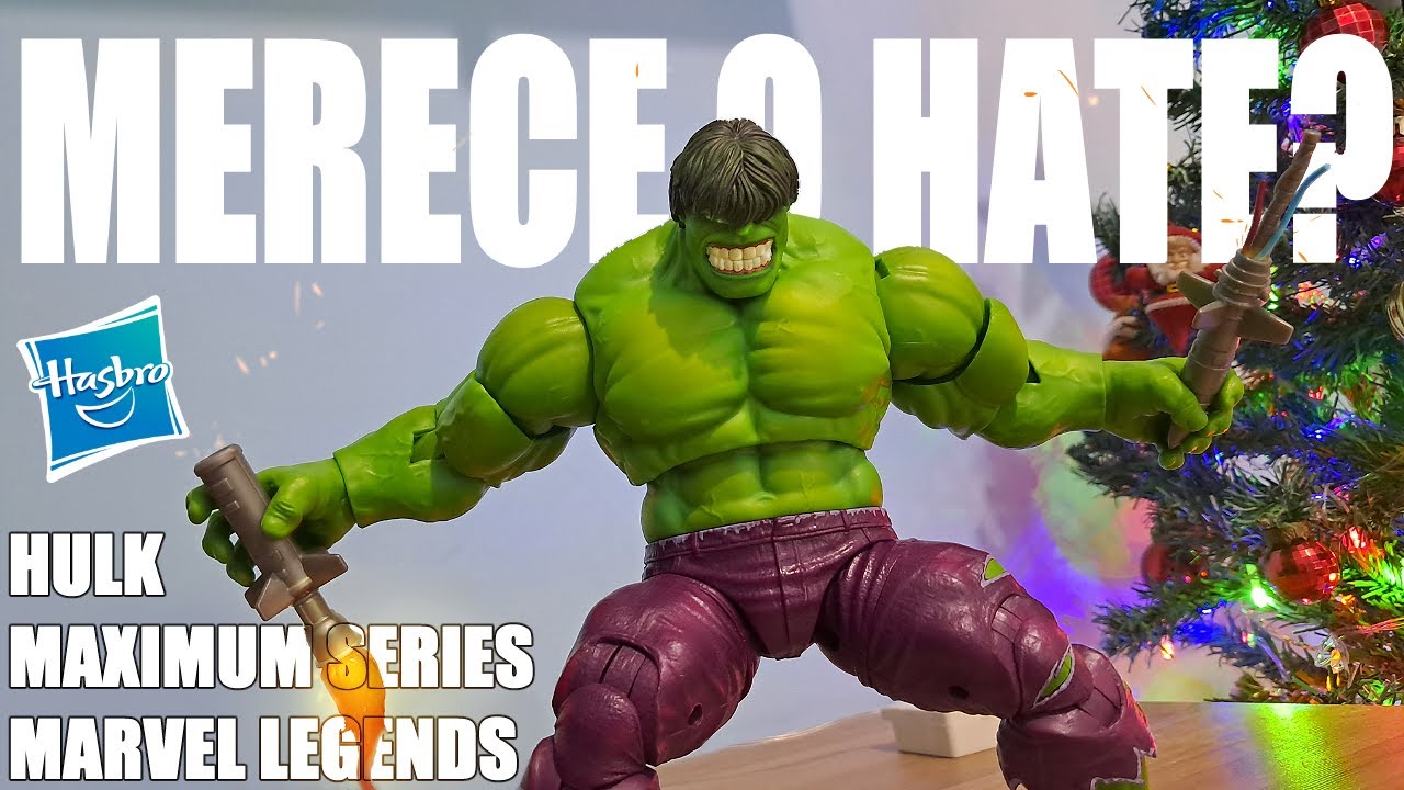 O Marvel Legends Mais POLÊMICO Do Ano - Hulk Maximum Series Marvel Legends - Unboxing e Review