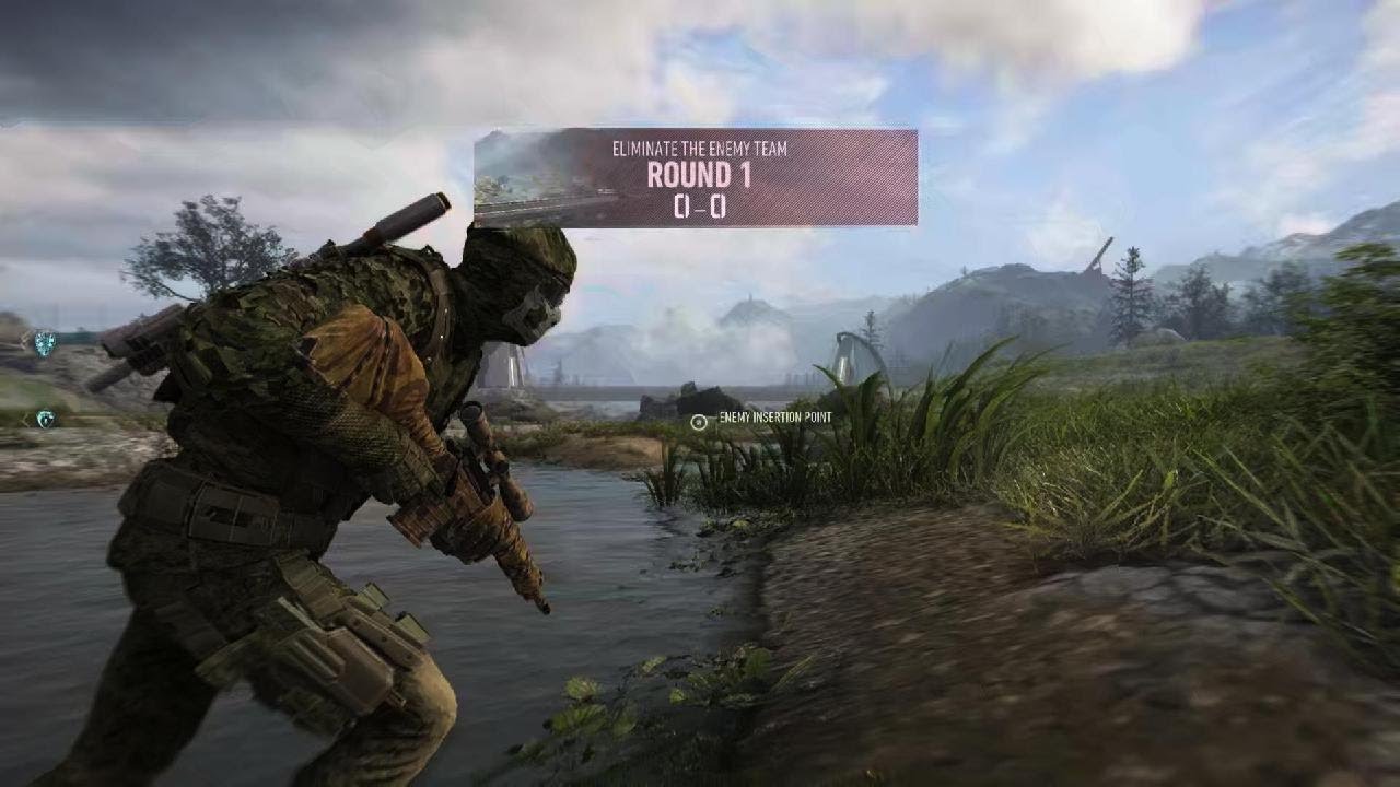 Ghost Recon Breakpoint pvp match at Riverbank with medic class