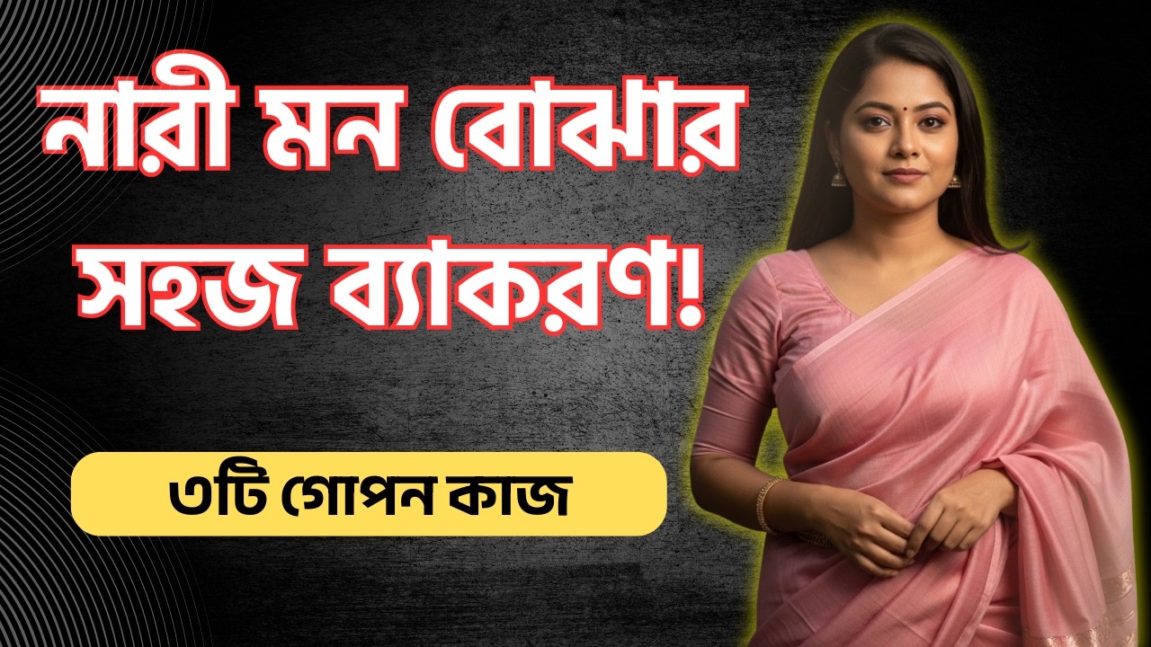 নারী মন বোঝার সহজ ব্যাকরণ! | ৩টি কাজে সে আপনার প্রতি দুর্বল হবে