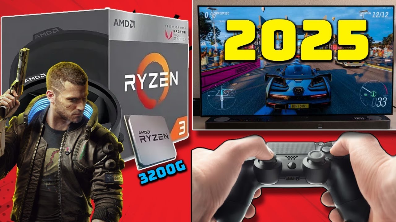 ✅Armo una Pc Con el RYZEN 3 3200g y lo LLevo al Limite Vale la Pena en 2025 ?✅