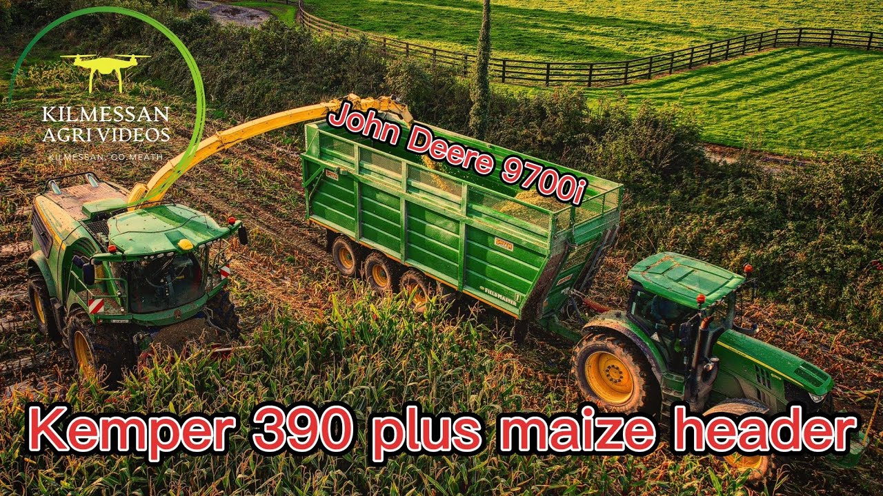 MAIZE 22~Kemper 390 plus~John Deere 9700i~Mohan Agri