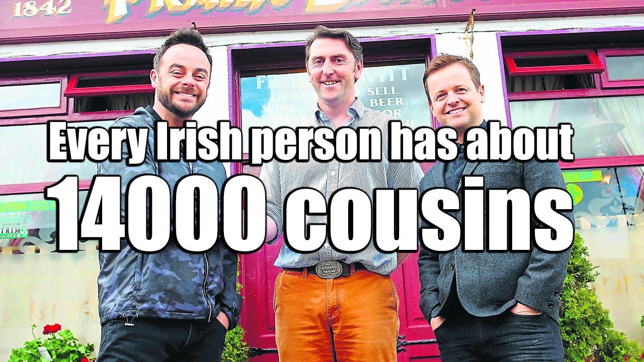Every Irish person has about 14,000 cousins (yes, really)