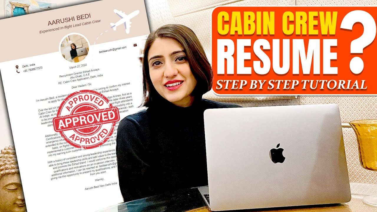 How to Create the Perfect Cabin Crew CV: Tips for Aspiring Flight Attendants @Aarushi Aviation