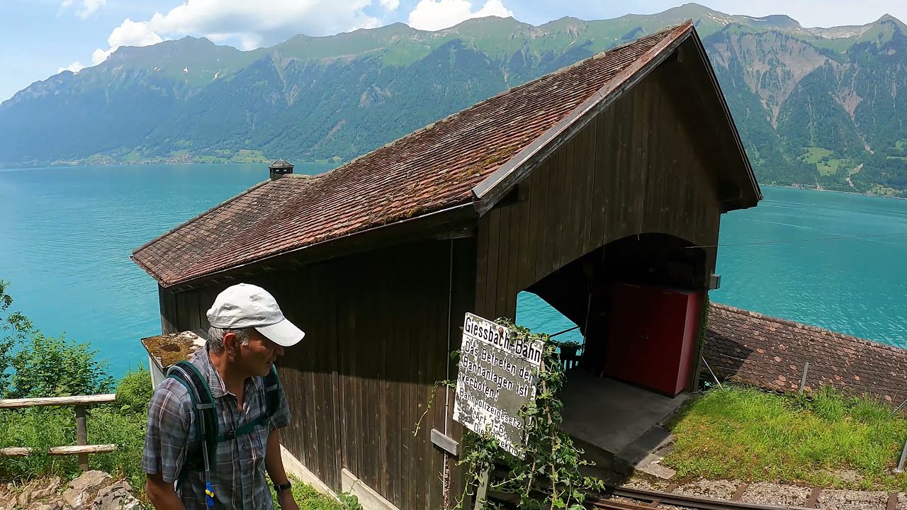 Uferweg Brienzersee  | 4k | Wanderung am Brienzersee entlang von Iseltwald |   Juni 2021
