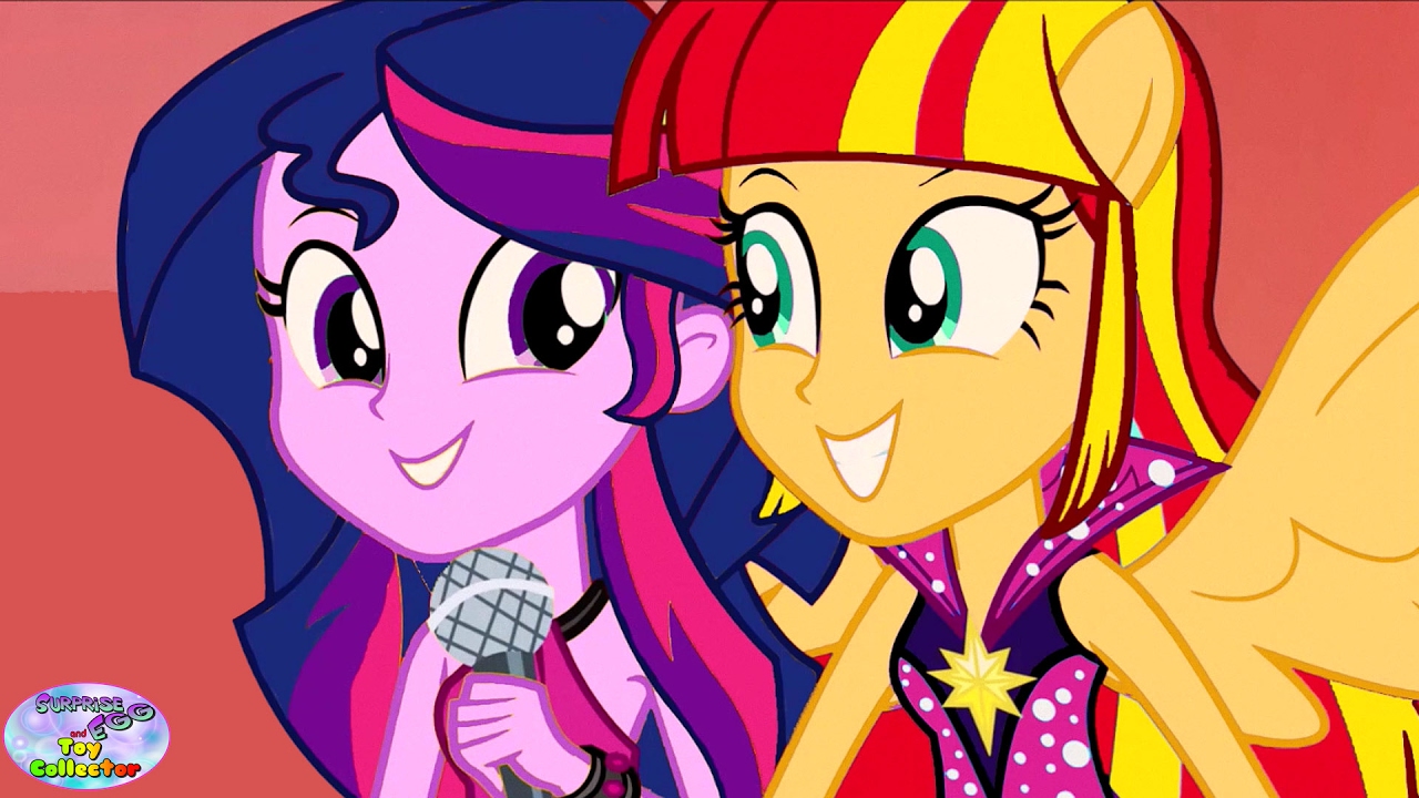 My Little Pony Transforms Sunset Shimmer Twilight Color Swap Surprise Egg and Toy Collector SETC