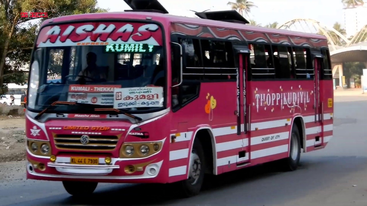 High Range Limited Stop buses Departure from Vyttila Mobility Hub NMS AISHA Ls Mass Entry HD.