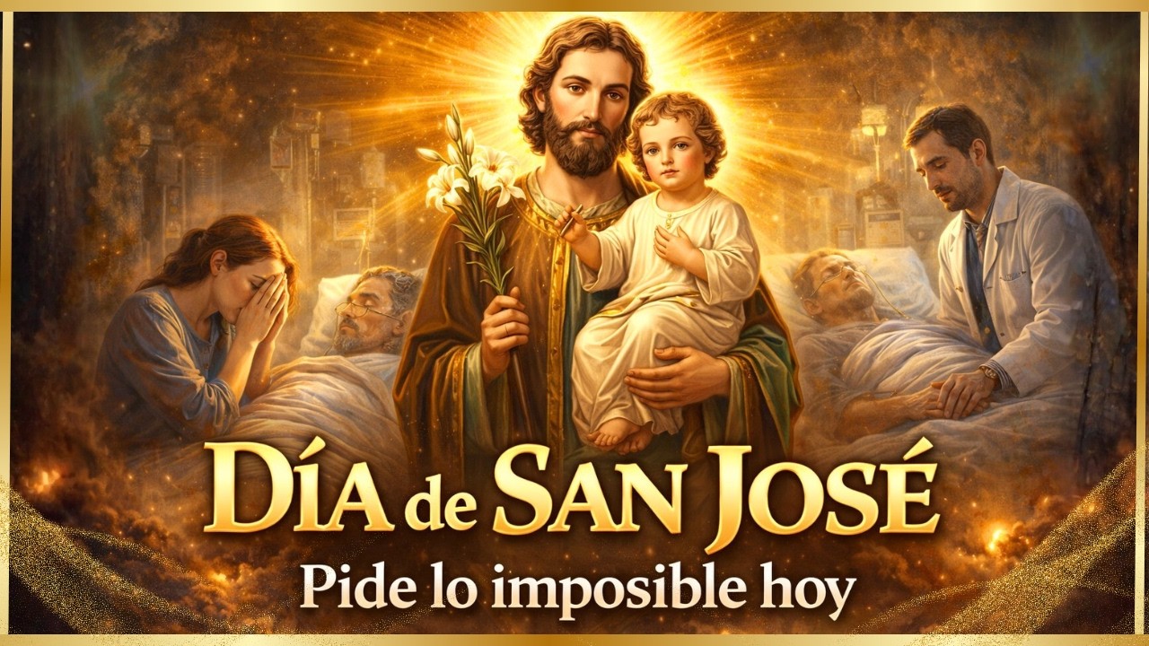 DÍA DE SAN JOSÉ – ORACIÓN COMPLETA - HOY PIDE LO IMPOSIBLE Y RECIBE TU MILAGRO