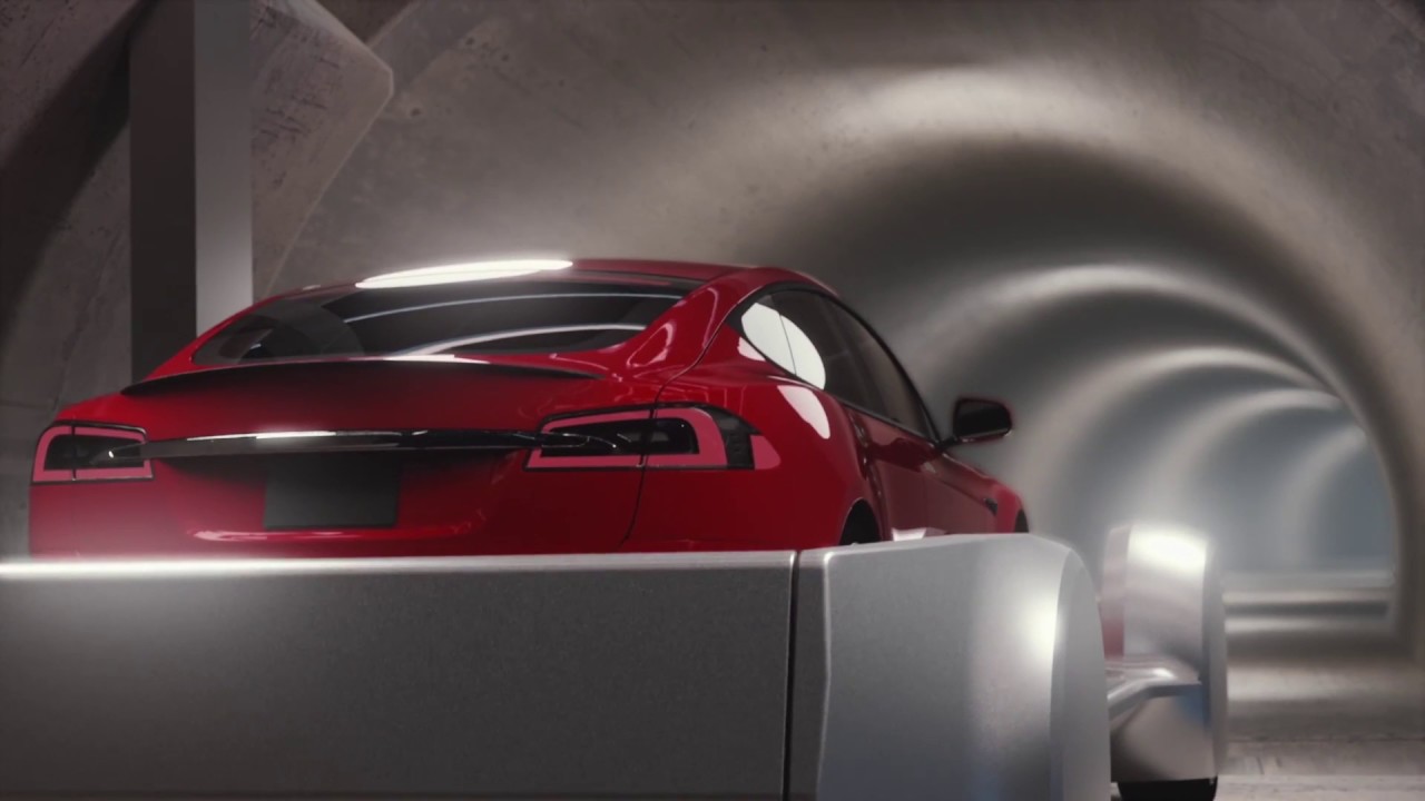 Tunneling technology, vehicles reach speeds of 220km per hour, 124mph