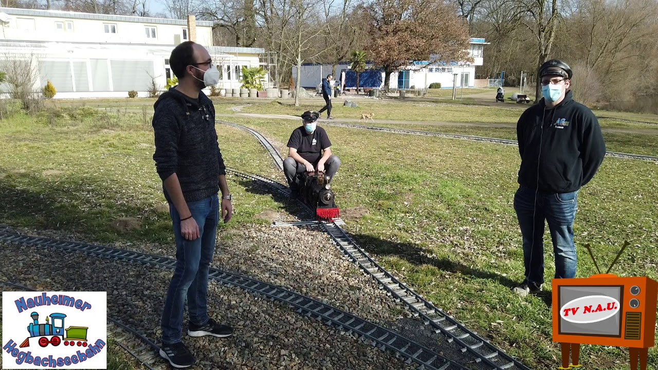 Neues von der Nauheimer Hegbachseebahn bei TV N.A.U.