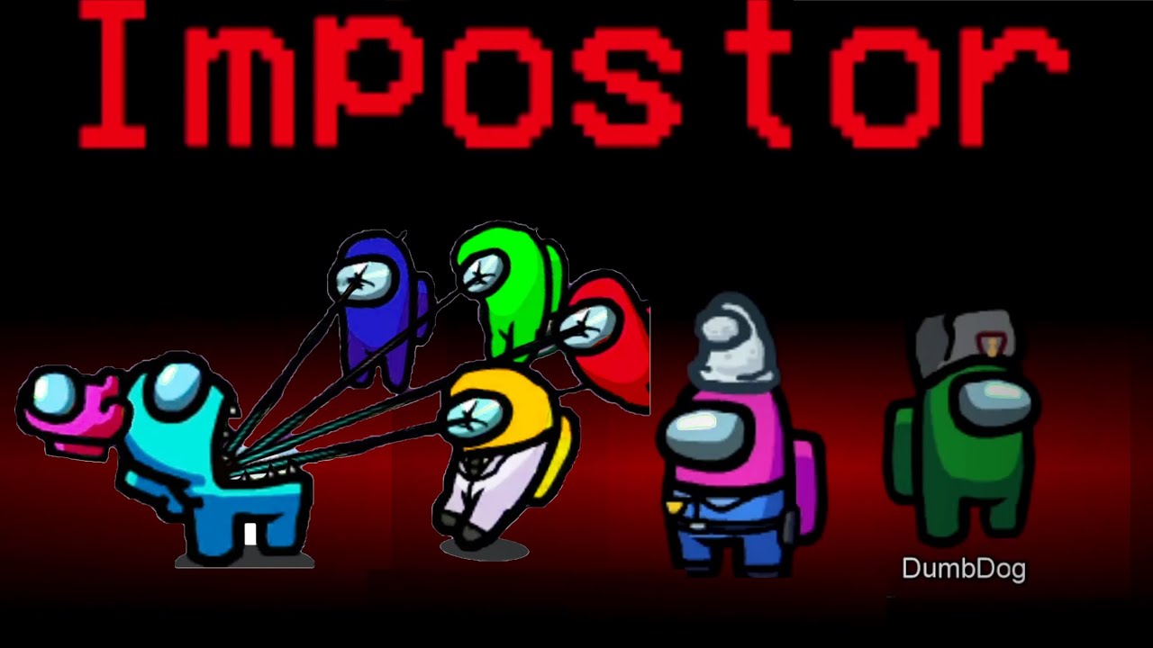 hafu 5upp and dumbdog 7,000 IQ Impostor wins Kills the whole lobby | Among us