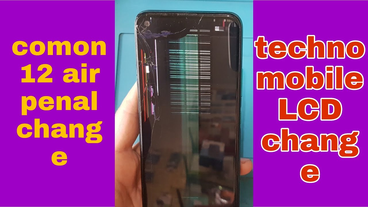 tecno camon 12 air LCD replacement/tecno KC3 penel replacement.