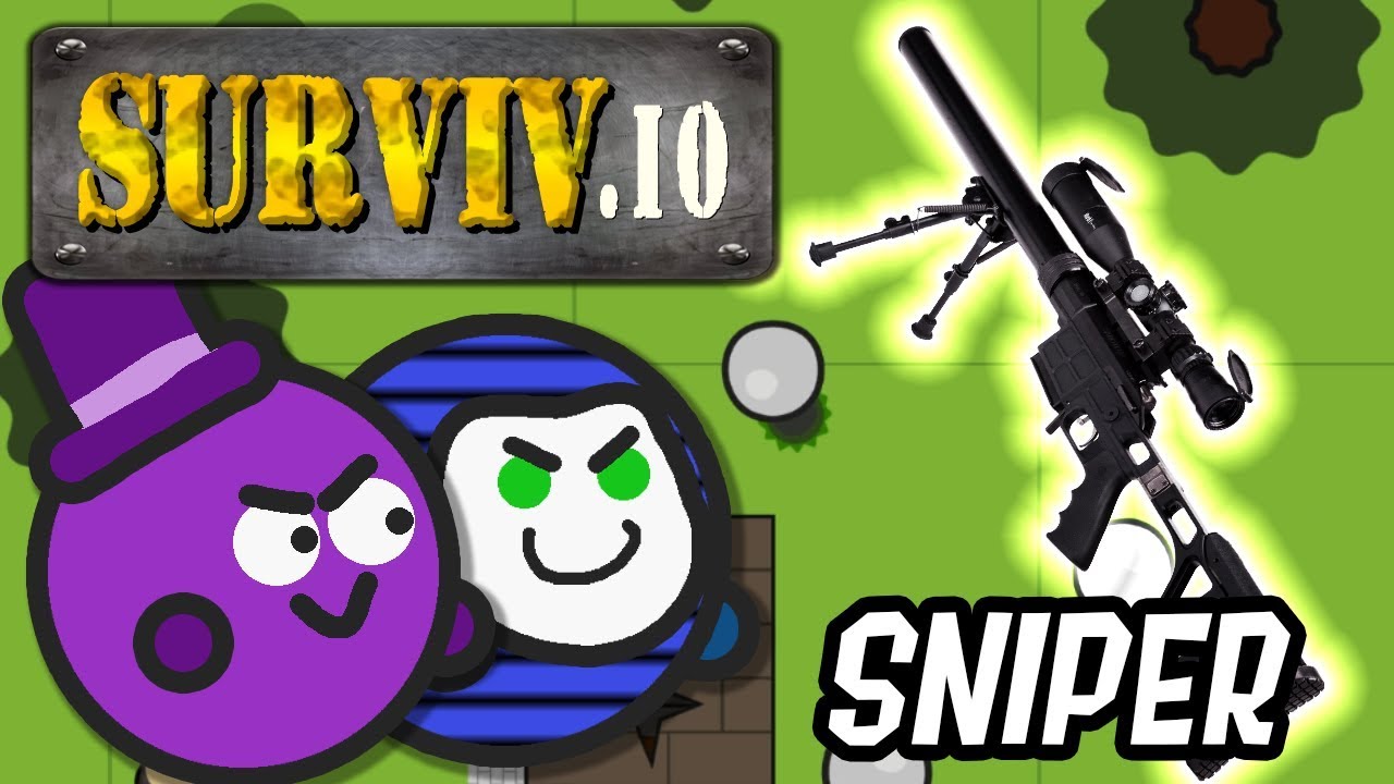 GLP und ich finden eine coole Sniper! | Surviv.io