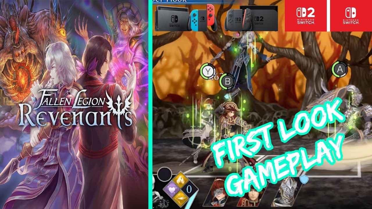 Fallen Legion Revenants – геймплей на Nintendo Switch / Switch 2
