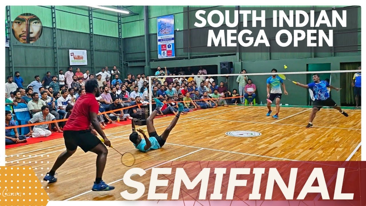 GANESH/LOKESH VS SARAVANAN/PURUSHOTHAMAN:SOUTH INDIAN MEGA OPEN BADMINTON TOURNAMENT TIRUR 2024
