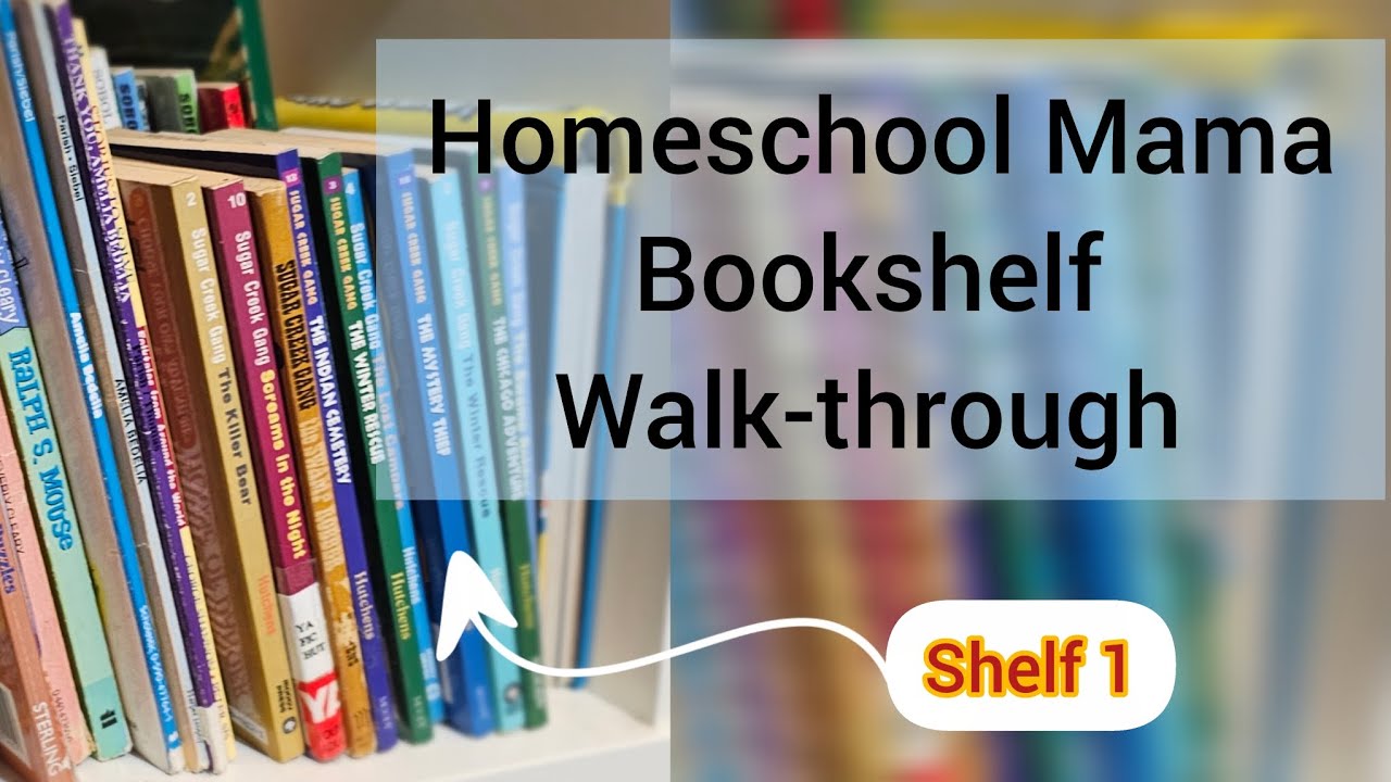What's On Our Homeschool Bookshelf After 12 Years Of School