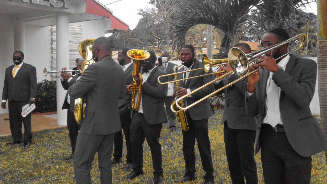 Fanfare | Church Intro | A la Yon Mèvèye Mèvèye Jou | Syèl la desann li plen nanm mwenn ak lajwa