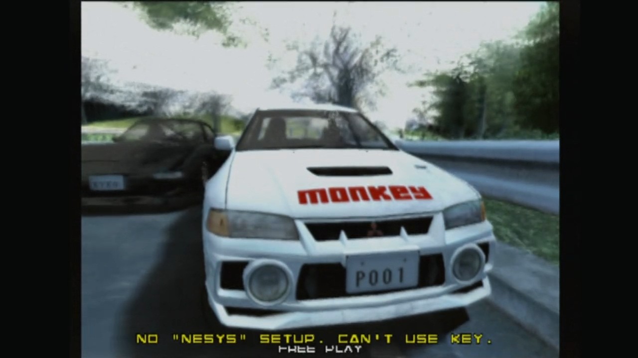 AC基板 バトルギア３ 中級逆☆５レース Ｓクラス EVO4Tuned