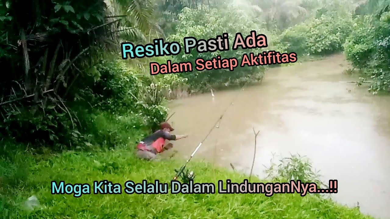 NEKAT MANCING SAAT HUJAN PETIR, INI YANG TERJADI...!!