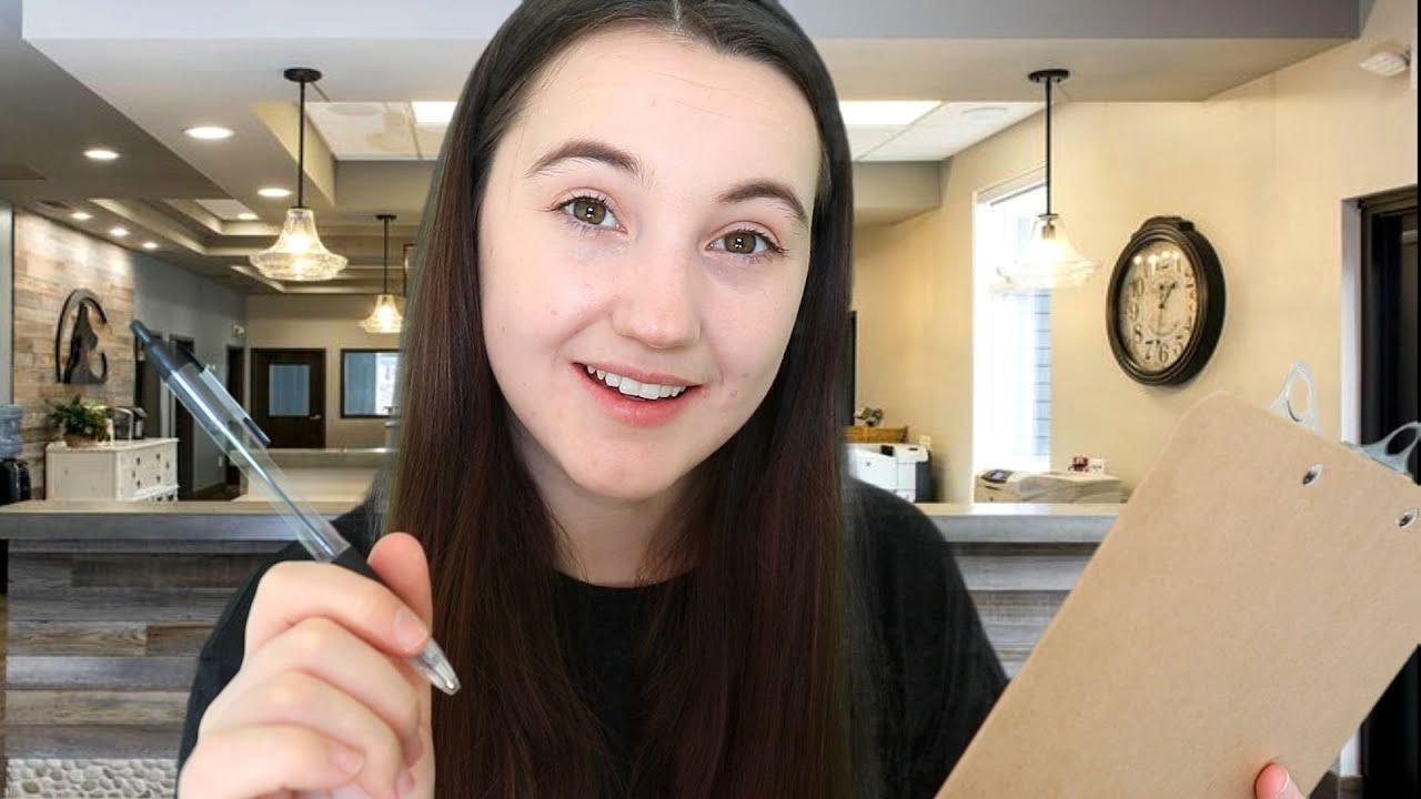 ASMR | Doctor's Receptionist Check-In Roleplay (Soft Spoken)