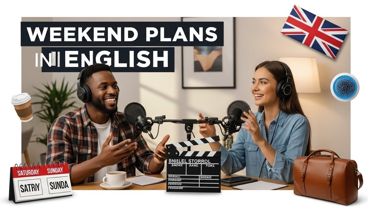How to Talk About Your Weekend Plans in English | Learn the Future Tense NOW! | English Conversation