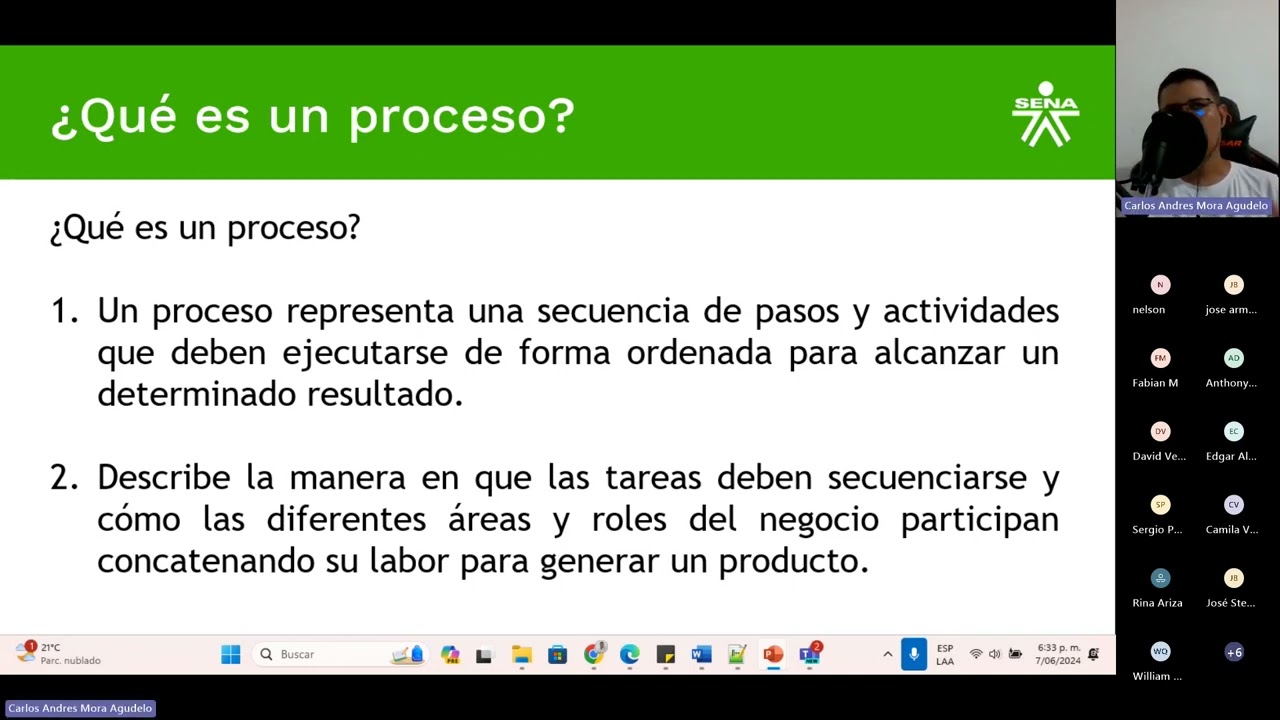 Identificación de procesos organizacionales GA1-220501092-AA1-EV02
