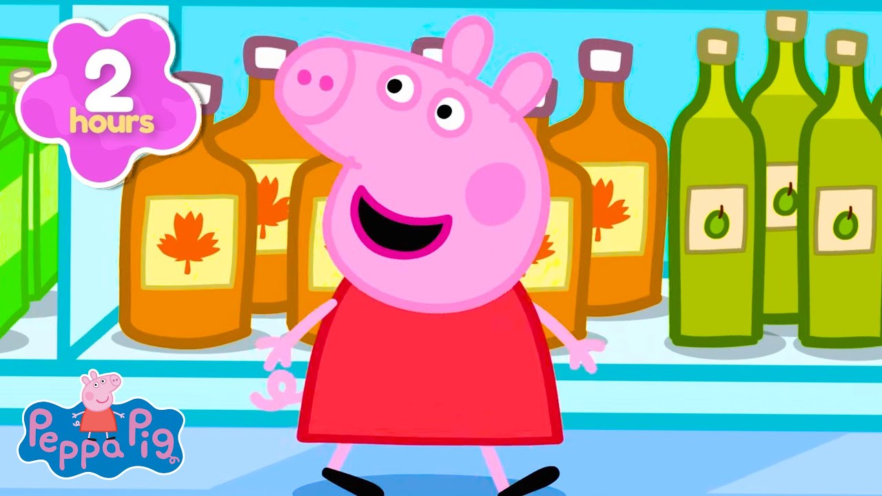 🛒 Peppa Pig gaat boodschappen doen en meer afleveringen! | Peppa Big