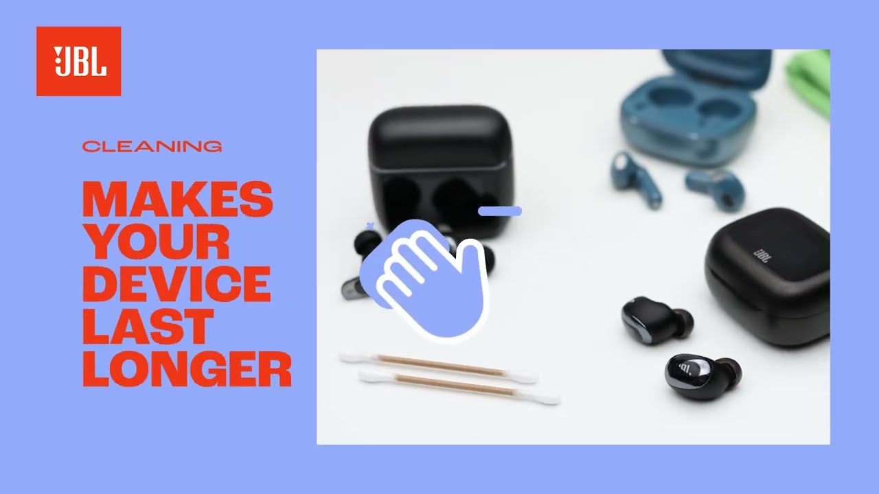 JBL | How to Clean Your JBL Earbuds (Step-by-Step)