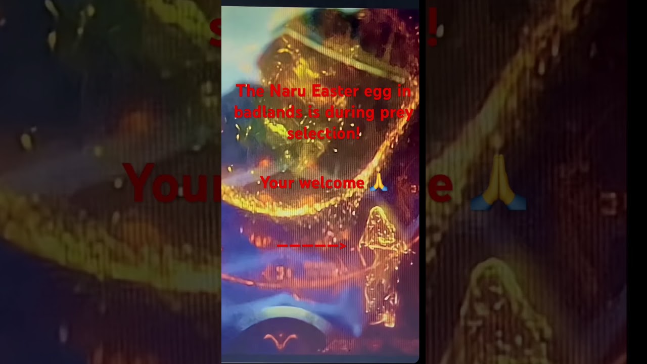 NARU EASTER EGG IN BADLANDS!! 