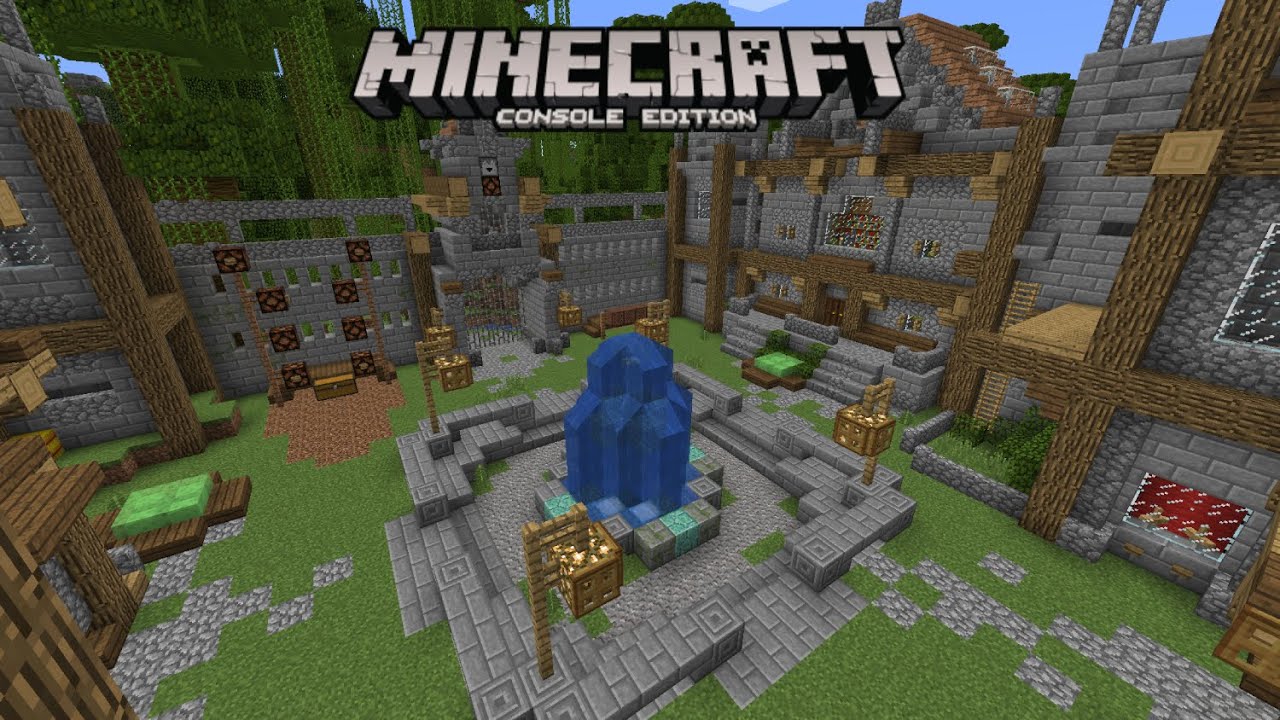 Minecraft Console Edition: Original Mini Game Lobby Showcase & Secrets (2016)