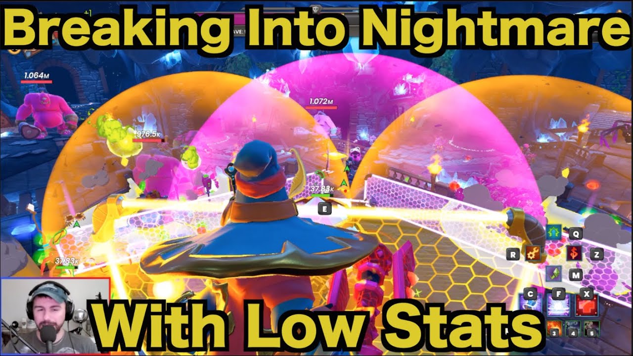 How to transition from Insane to Nightmare with low stats - Dungeon Defenders Awakened