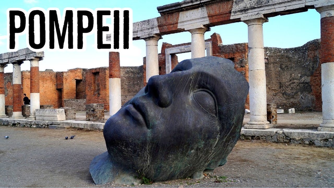 Древний город Помпеи | Разрушен Везувием