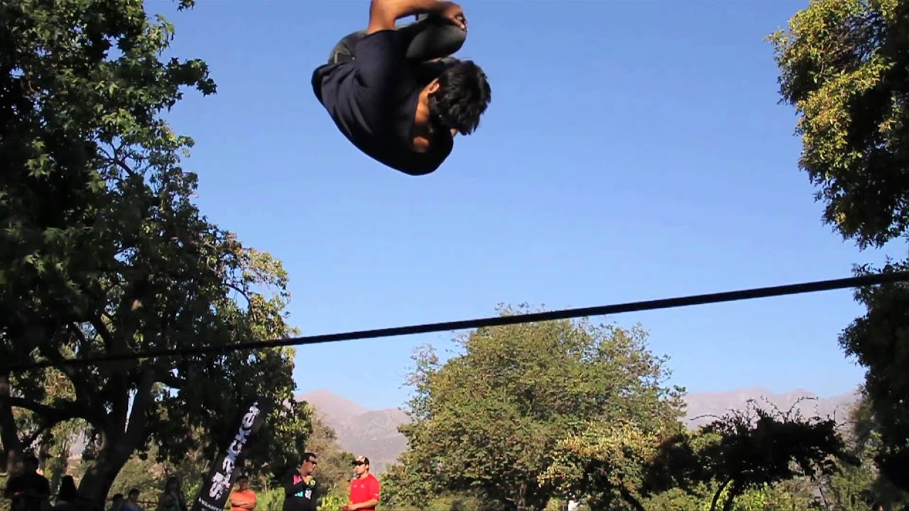 Slackerfest 2012. Slackline Chile