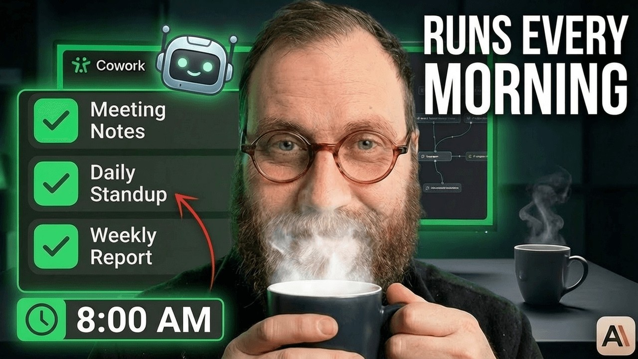 Your First Scheduled Task in Claude Cowork (Live Build)