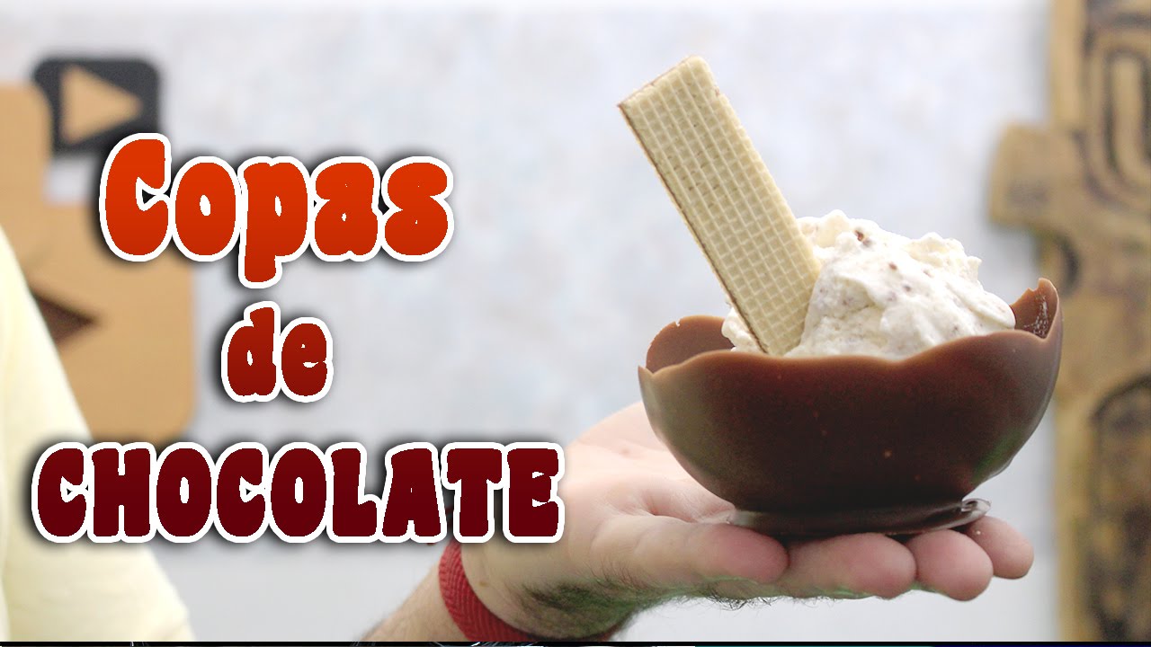 Como hacer copas de chocolate │Recetas divertidas