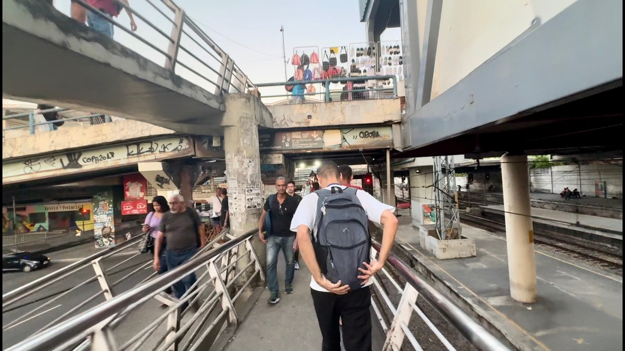 Integração (Trem + BRT) em Madureira