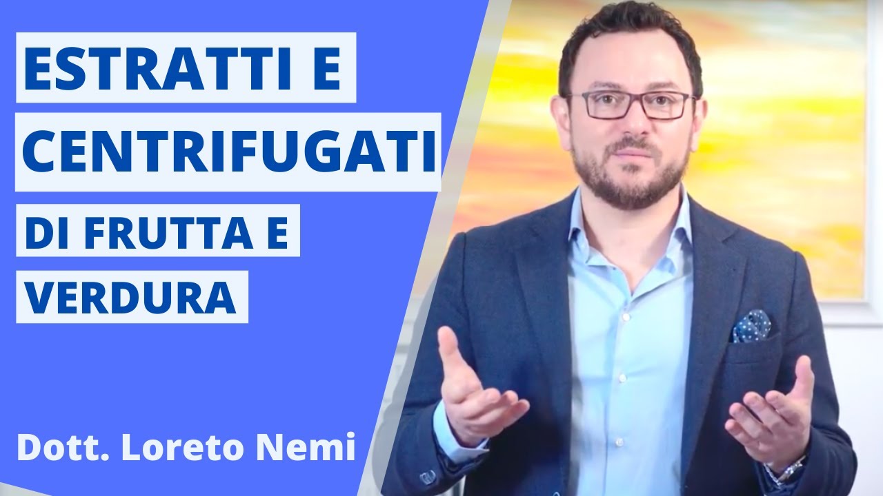 Estratti e Centrifugati di frutta e verdura