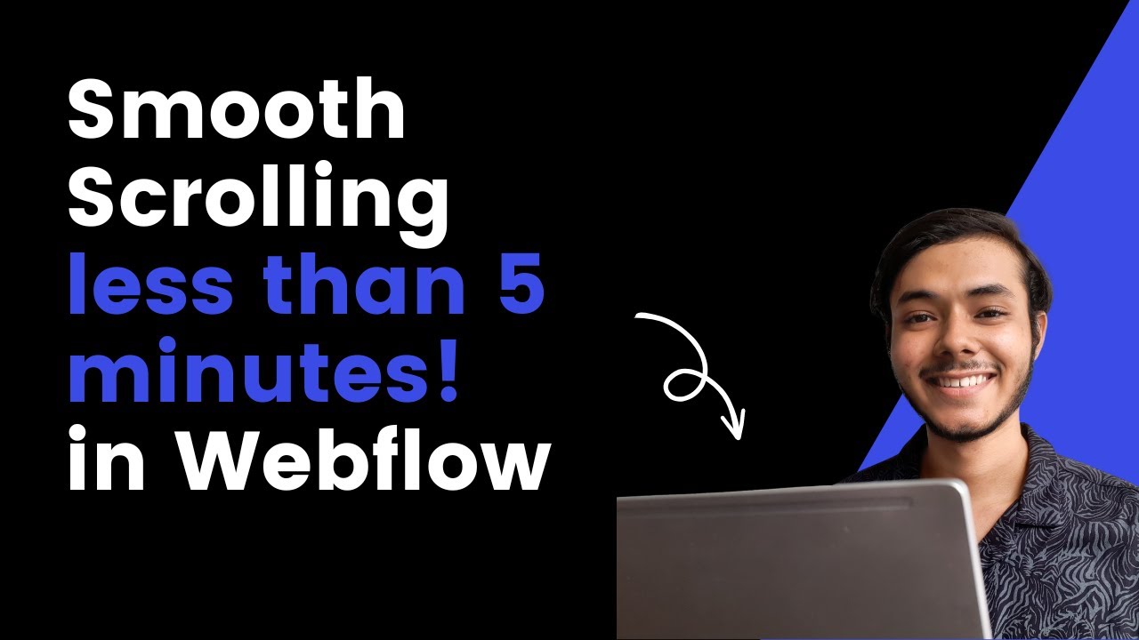 Smooth scrolling in Webflow in less than 5 minutes!!