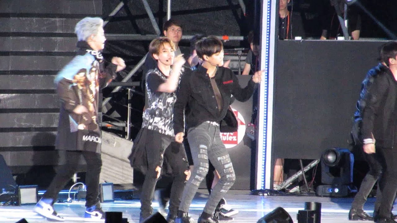 150523 Dream Concert -- EXO, Call Me Baby [attempted Kai fancam]